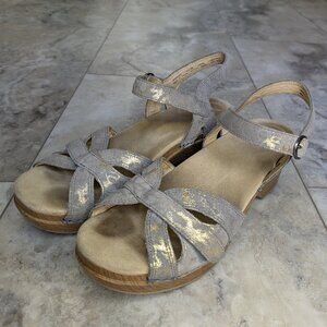 Dansko 'Season' Leather Sandals (size 38/7.5)